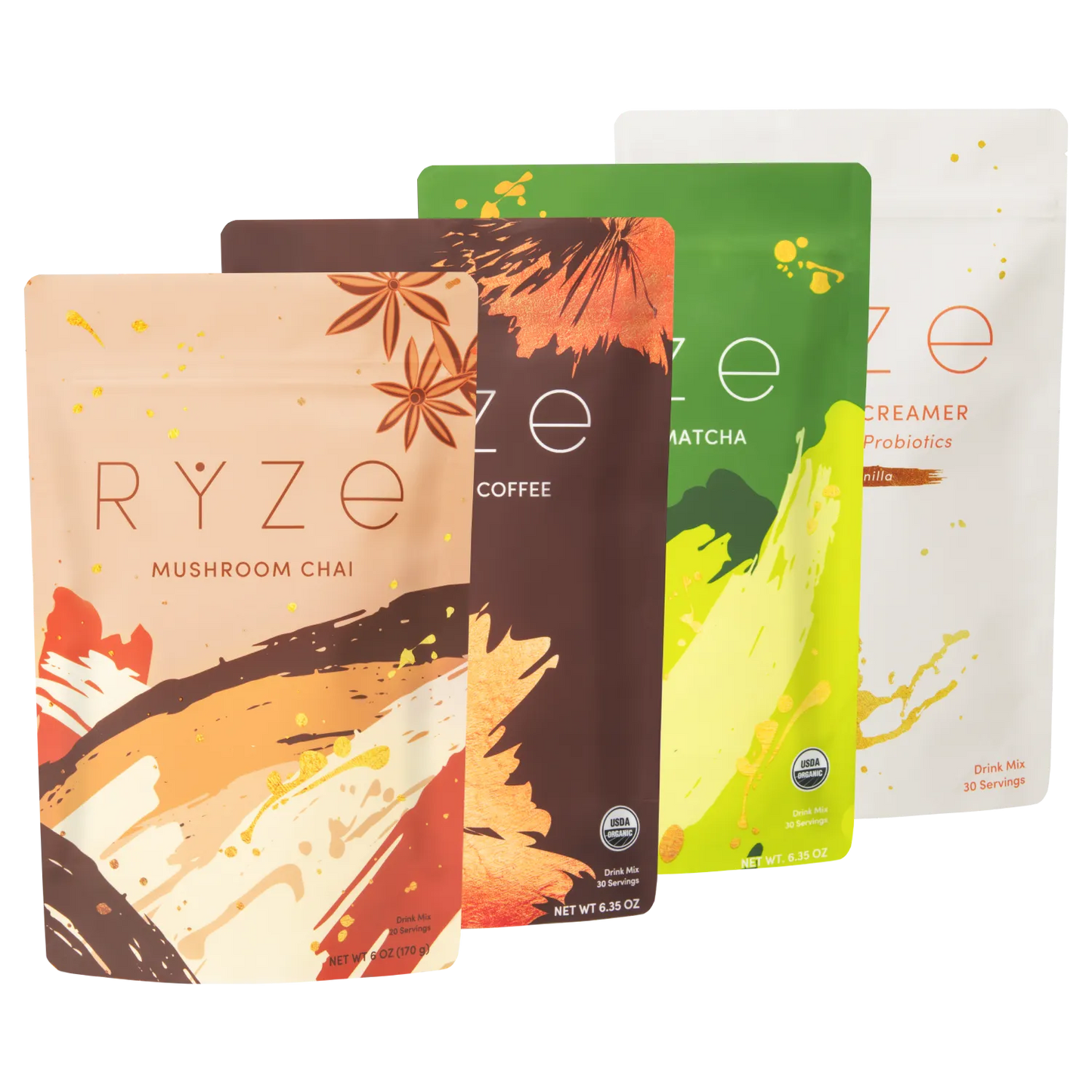 Ultimate Pick-Me-Up Bundle: Chai + Coffee + Matcha - OAC3