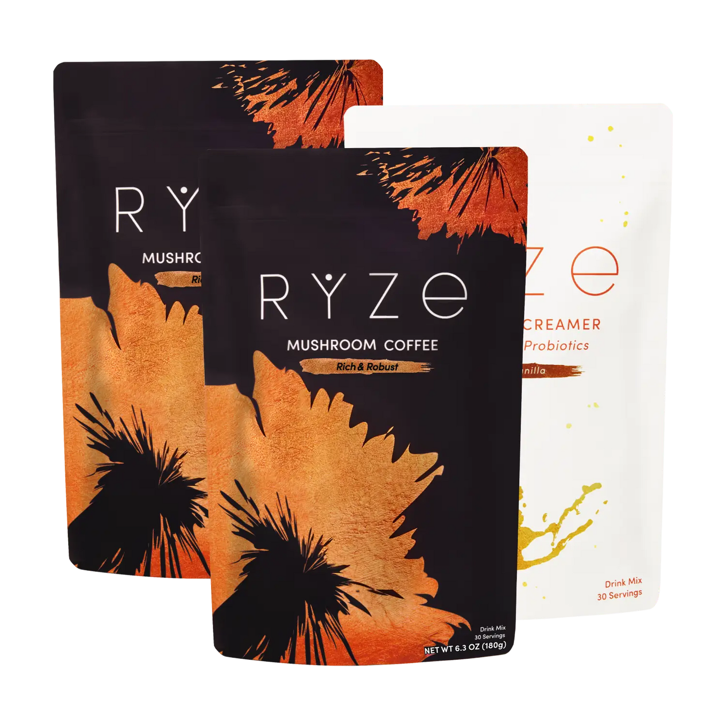 RYZE Ritual Set Dark Roast + Creamer - HX5K