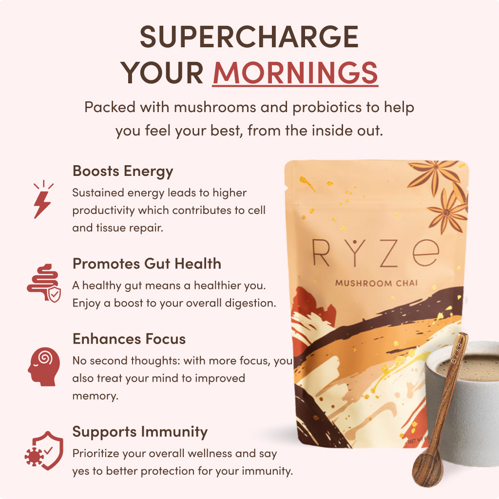 RYZE Mushroom Chai Starter Bag - 3A1H