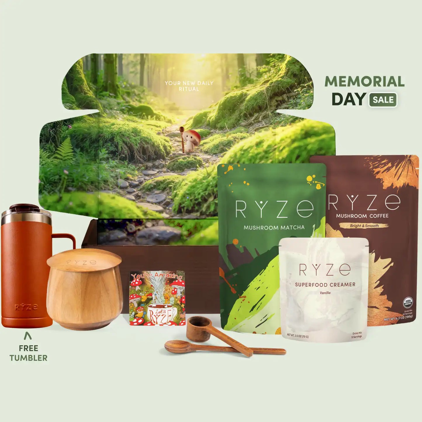 RYZE Ritual Set (Matcha + Coffee) - 4L5V