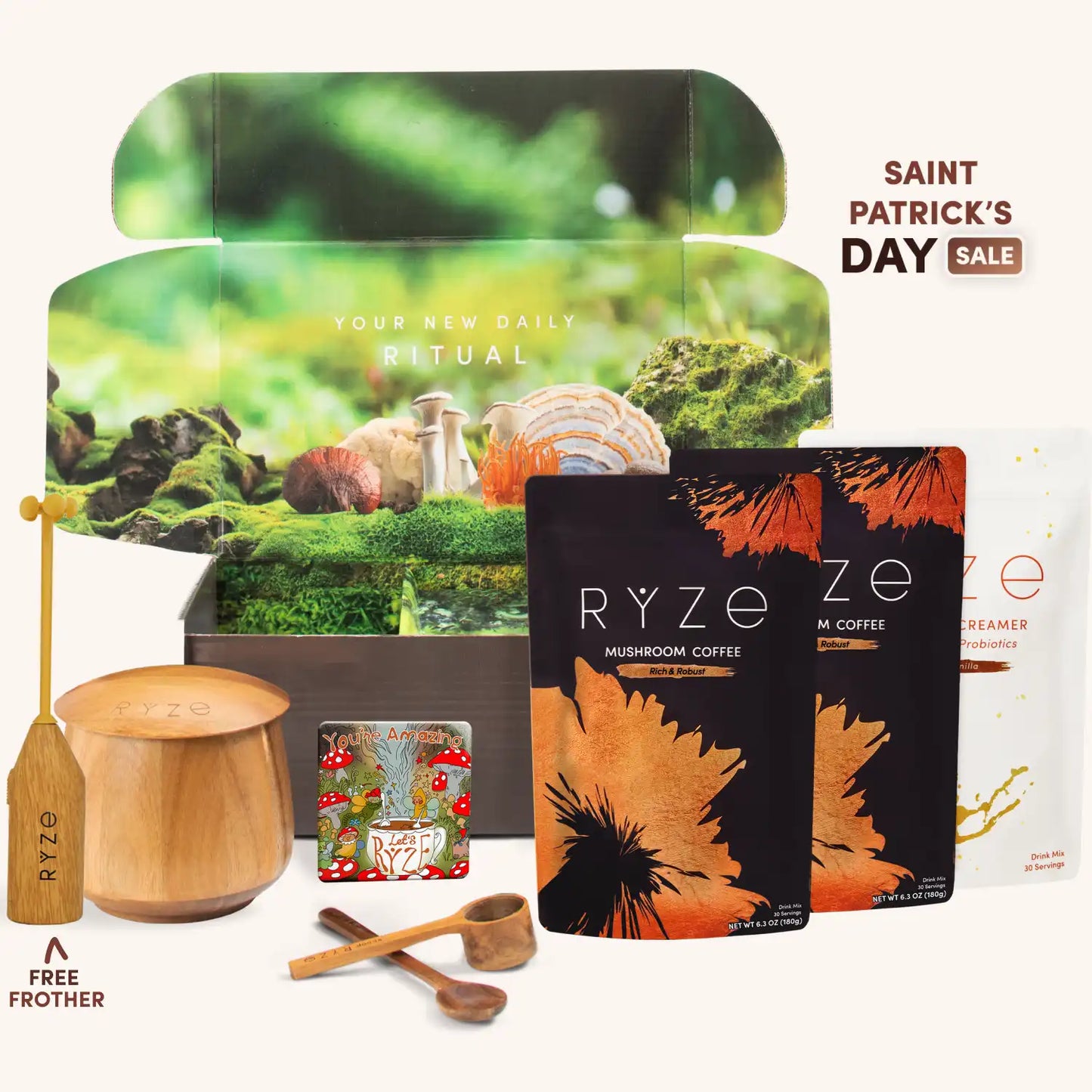 Mushroom Coffee Ritual Set - 4DY6