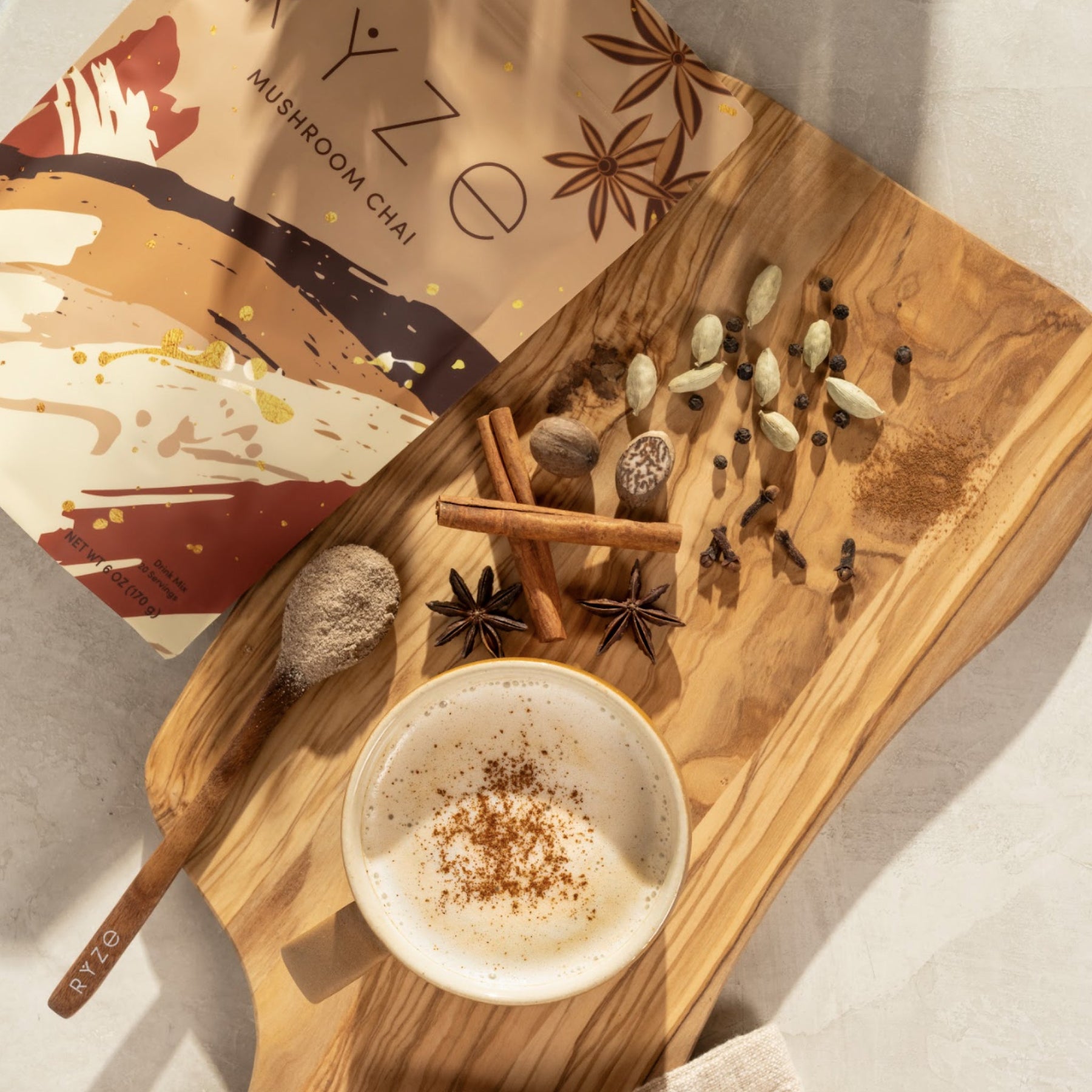 Mushroom Chai (1 Pack - 20 Servings) - NWXX