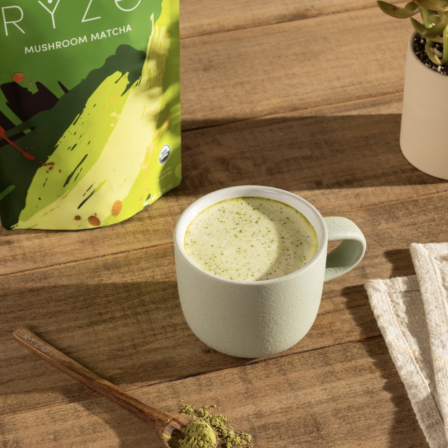 Mushroom Matcha (1 Pack - 30 Servings) - 183D