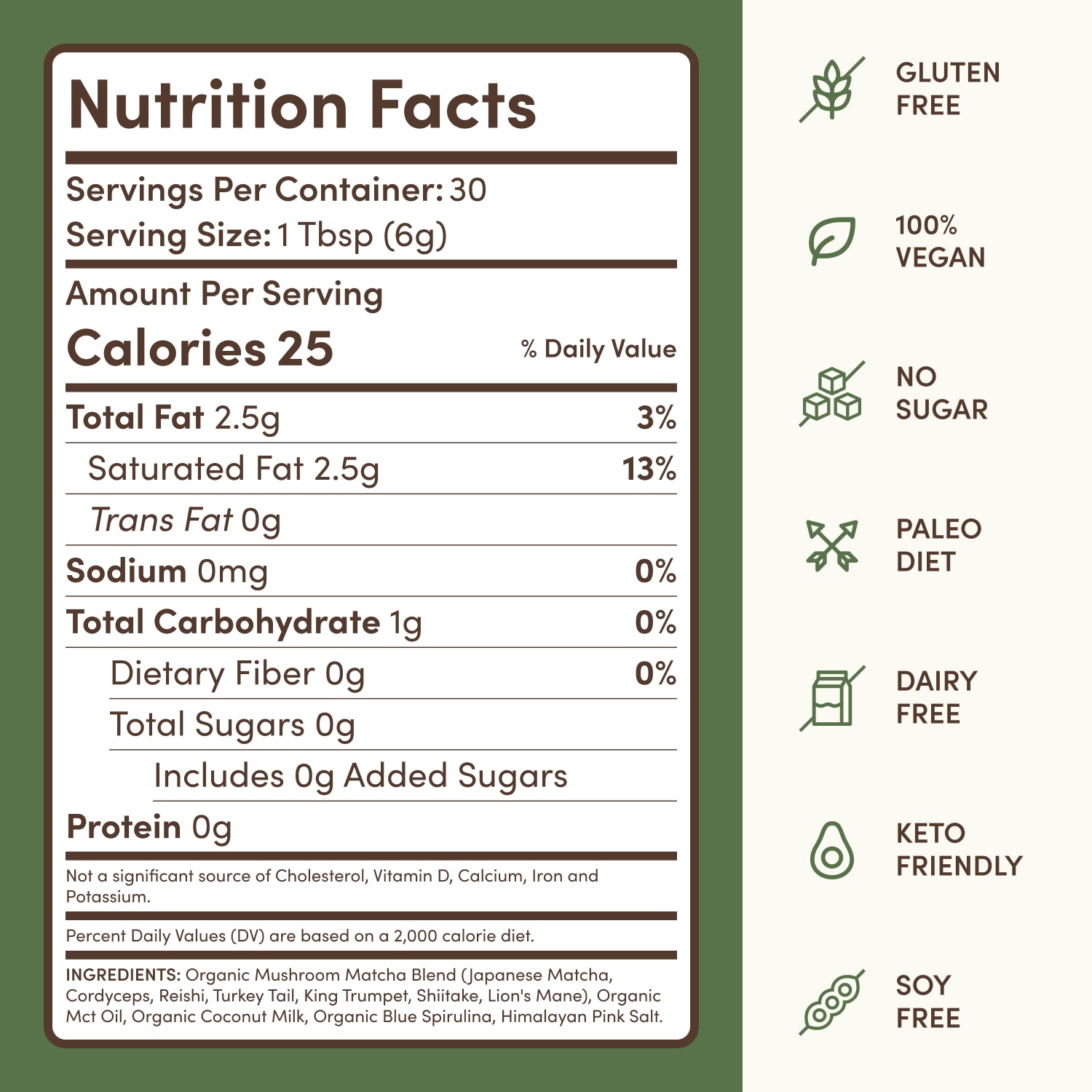 Mushroom Matcha Starter Kit (60 Servings) - 8KNB