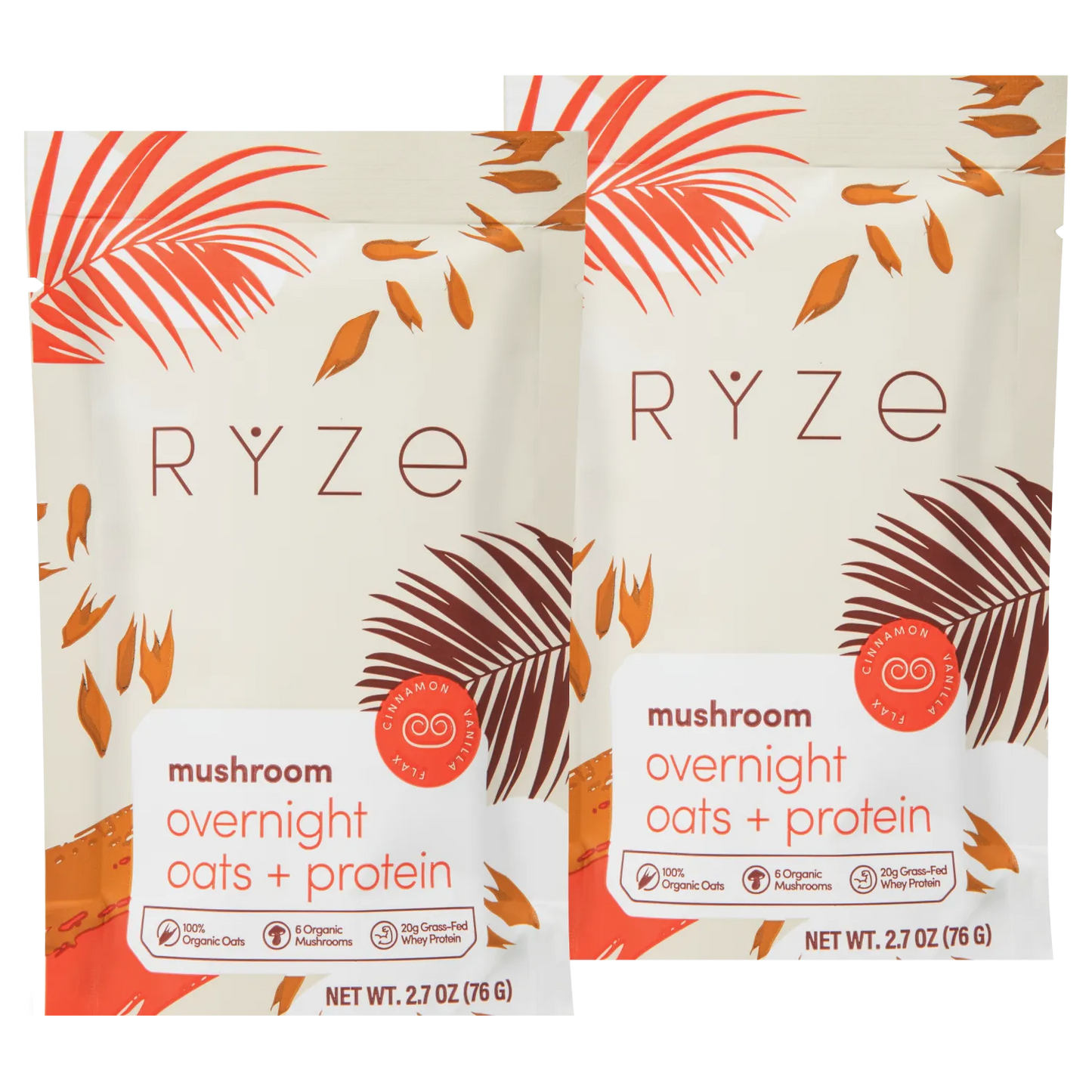Mushroom Overnight Oats: 28 Servings - 1TLS